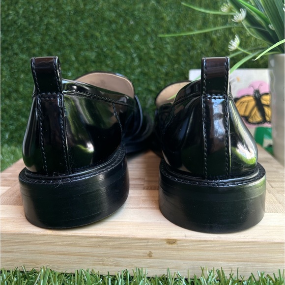 Sam Edelman christy black patent Leather loafers Size 9.5 womens gently us… - Picture 12 of 16